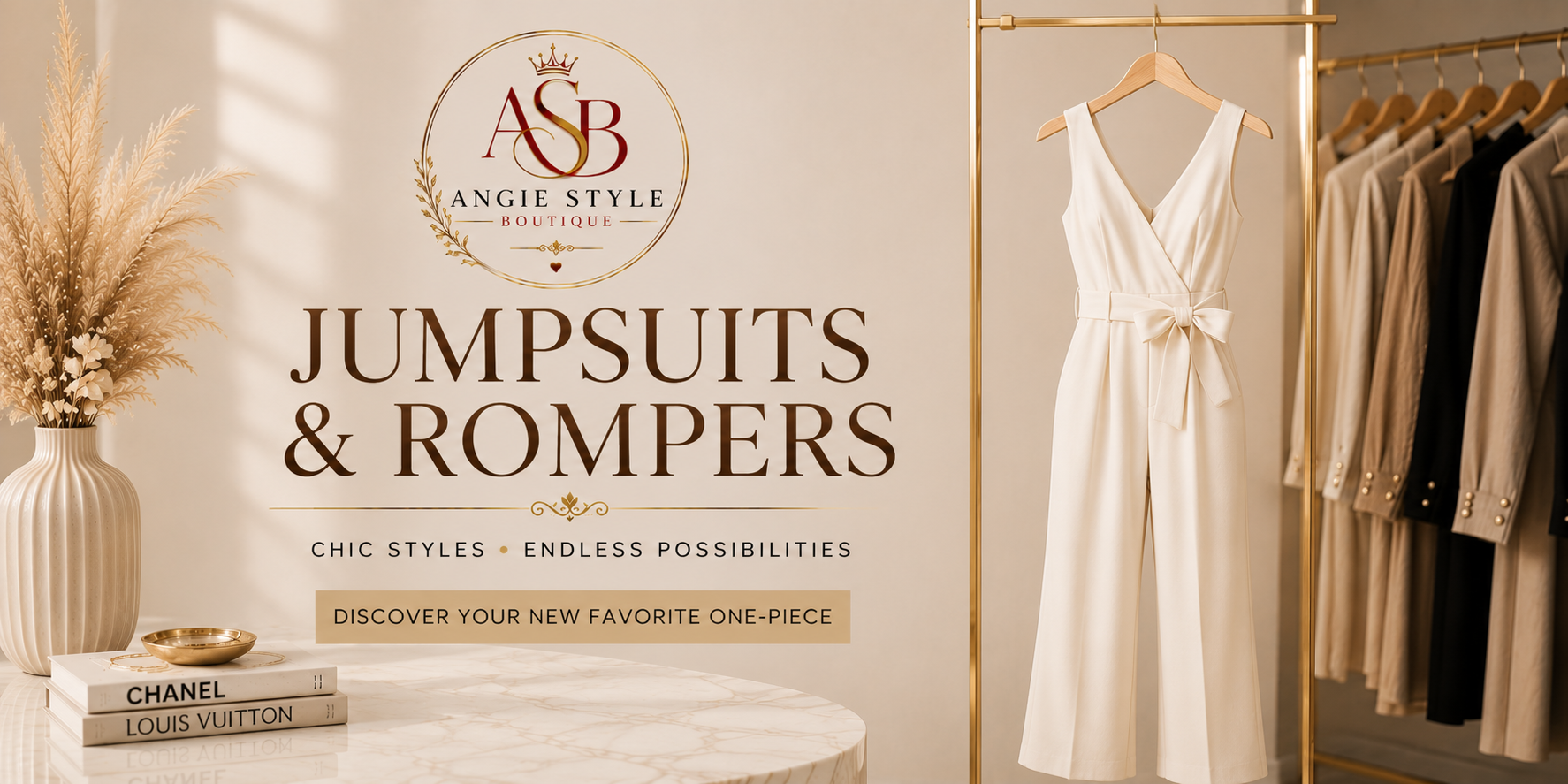 JUMPSUITS & ROMPERS