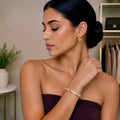 Gold Chunky Chain Link Bracelet | Angie Style Boutique