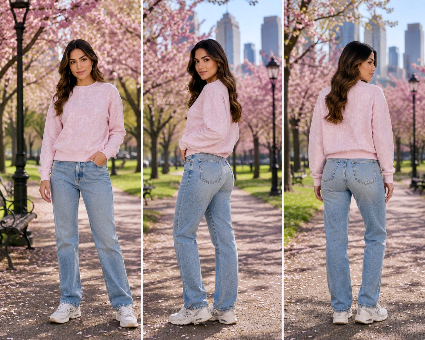 Rebel Veil Blush Textured Sweatshirt