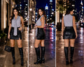 Calvin Klein Sleeveless Tie Neck Blouse
