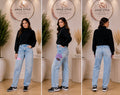 Von Dutch Light Wash Straight Leg Jeans
