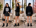 Kuromi Graphic Crewneck Sweatshirt
